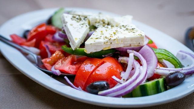Crete, greeksalad
