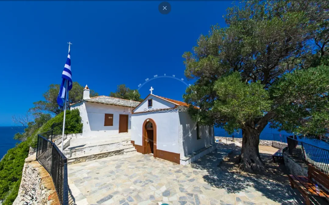 Skopelos, the captivating main town of the Sporades
